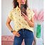 Camisa Anclas Amarilla